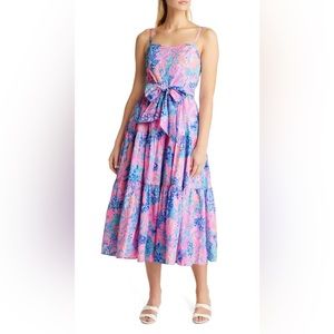 Lilly Pulitzer Edith Dress in Splendor in the Sand size 10